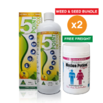 WEED & SEED Bundle x 2 TWIN PACK SAVER