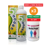 WEED & SEED Bundle x 3 TRIPLE PACK SAVER